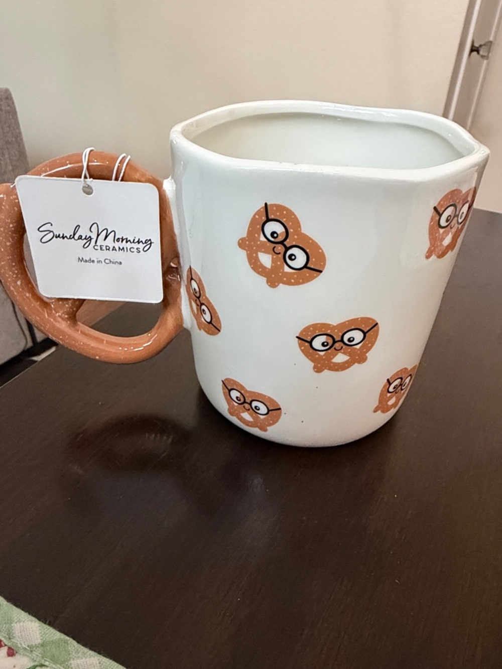 NWT Nerdy Pretzel Mug - Picture 3 of 5